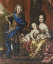 Karl XII, 1682-1718, King of Sweden, his Sisters Hedvig Sofia, 1681-1708, c17th century. Creator: David Klocker Ehrenstrahl.