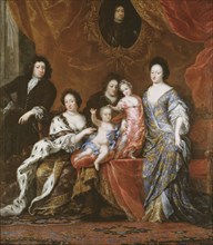 Karl XI, 1655-1697, King of Sweden with family, between 1686 and 1687. Creator: David Klocker Ehrenstrahl.
