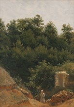 Landscape study, 1840s. Creator: Peter Christian Thamsen Skovgaard.