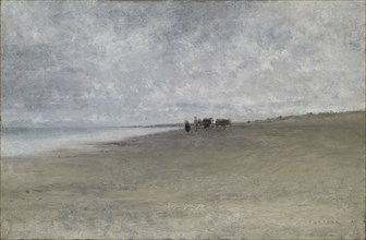 Hazy Weather by the Sea. Creator: August Hagborg.