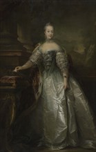 Juliane Marie, Queen of Denmark, 1762. Creator: Carl Gustaf Pilo.