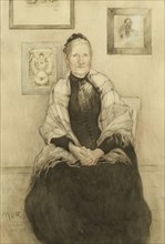 Mother, 1893. Creator: Carl Larsson.