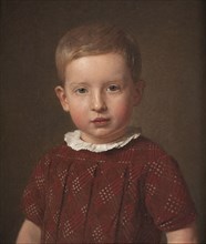 The artist's nephew, the author and the principal Johan Jacob Krohn as a child, 1846. Creator: Christen Kobke.