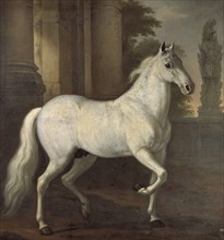 Charles XI's favourite horse Brilliant, 1680. Creator: David Klocker Ehrenstrahl.