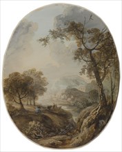 Landscape with shepherd. Creator: Elias Martin.