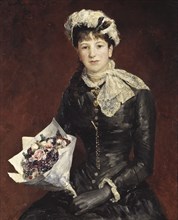 Miss Anna Bagge, née Heyman, 1880. Creator: Ernst Josephson.