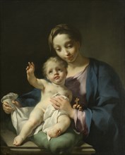 Madonna and Child, early-mid 18th century. Creator: Georg Engelhard Schroder.