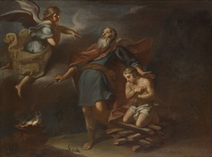 The Sacrifice of Isaac, 1734. Creator: Georg Engelhard Schroder.