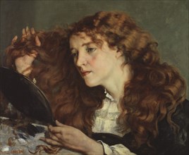 Jo, the Beautiful Irish Girl, 1866. Creator: Gustave Courbet.