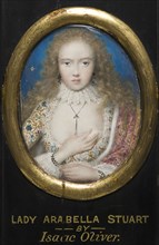 Lady Arabella Stuart (1575-1615). Creator: Isaac Oliver I.