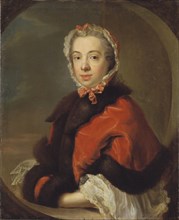 Maria Juliana Jennings, 1731-1793 or Elisabet Jennings, 1734-1801, early-mid 18th century. Creator: Johan Henrik Scheffel.