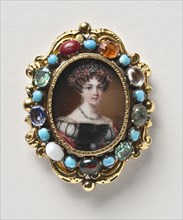 Josefina, 1807-1876, Princess of Leuchtenberg, Queen of Sweden and Norway, mid-19th century. Creator: Johan Way.