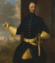 Karl XII, 1682-1718, King of Sweden pfalzgrave of Zweibrücken, 1719. Creator: Johann Heinrich Wedekind.
