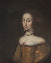 Hedvig Eleonora, 1636-1715, Princess of Holstein-Gottorp, Queen of Sweden, c.1651. Creator: Jurgen Ovens.