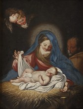 Nativity, mid-17th-early 18th century. Creator: Manner of Carlo Maratta  (1625-1713)   .