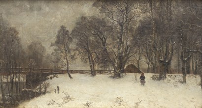 Landscape at Skedevi, 1880. Creator: Oscar Torna.