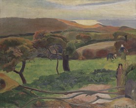 Landscape from Bretagne, 1889. Creator: Paul Gauguin.