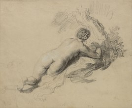 Lying naked woman, c.1630-1635. Creator: Rembrandt Harmensz van Rijn.