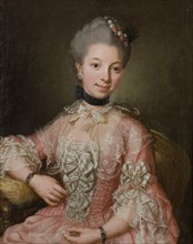 Kristina Sofia Silfversköld, married Drufva (1726-1779). mid-late 18th century. Creator: Ulrika Fredrika Pasch.