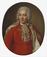 Nils Esbjörnsson Reuterholm, 1676-1756, married to Hedvig Sofia von Leopold, 1780. Creator: Ulrika Fredrika Pasch.