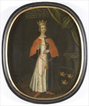 Helvig Queen of Sweden Princess of Holstein, c14th century. Creator: Anon.