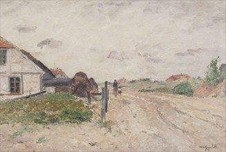 Landscape from Skagen, 1878. Creator: Wilhelm von Gegerfelt.