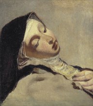 St Teresa in ecstasy, late 19th century. Creator: Ernst Josephson.