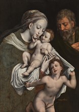 The Holy Family with the Infant St John. Creator: Cornelis van Cleve.