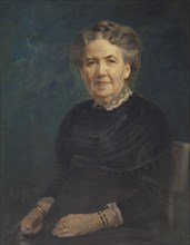 Sofia Lovisa Gumælius, 1840-1915, managing director, businesswoman, 1910. Creator: Axel Jungstedt.