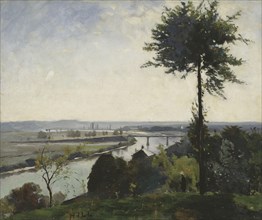 The Tree and the River III (The Seine at Bois-le-Roi), 1877. Creator: Carl Fredrik Hill.