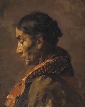 Old Spanish Woman, 1891. Creator: Enrique Jaraba Jimenez.