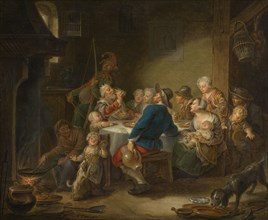 The King Drinking, mid-18th century. Creator: Franois Eisen.