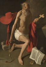 The Penitent St Jerome. Creator: Georges de la Tour.