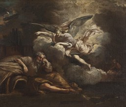 The Dream of Joseph, 17th century. Creator: Giovanni Battista Pace.