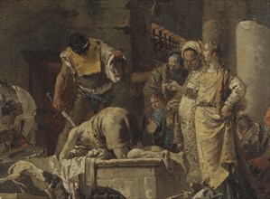 The Beheading of St John the Baptist, early-mid 18th century. Creator: Giovanni Battista Tiepolo.