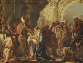 The Presentation in the Temple, late 18th century. Creator: Giovanni Domenico Tiepolo.
