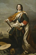 Peter I, 1672-1725, Emperor of Russia, c1710. Creator: Jacopo Amigoni.