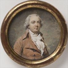 Self-portrait, before 1824. Creator: Jacques Antoine Lemoine.