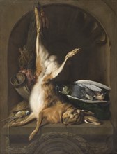 Still Life with a Hare, late 17th-early 18th century. Creator: Jan Weenix.