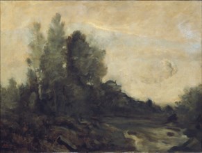 Souvenir d'Ariccia, mid-late 19th century. Creator: Jean-Baptiste-Camille Corot.