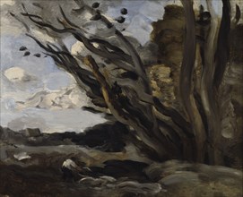 The Blast, mid-late 19th century. Creator: Jean-Baptiste-Camille Corot.
