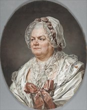 Portrait of the artist's mother, Mme Anne Ducreux née Béliard, c1760. Creator: Joseph Ducreux.