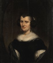 Bust-Length Portrait of a Middle-Aged Woman, 1670s. Creator: Nicolaes Maes.