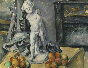 Still Life with Statuette, 1890s. Creator: Paul Cezanne.