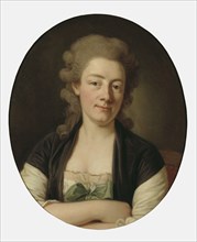 The Artist's Wife Maria Wilhelmina, 18th century. Creator: Per Krafft the Elder.