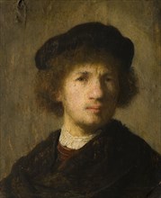 Selfportrait, 1630. Creator: Rembrandt Harmensz van Rijn.