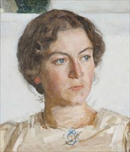 Portrait of Bodil Faber (artist Viggo Johansen's daughter), 1905. Creator: Sven Richard Bergh.