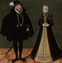 Unknown German princely couple, from c.1580 until 1600. Creator: Workshop of Lucas Cranach the Elder.