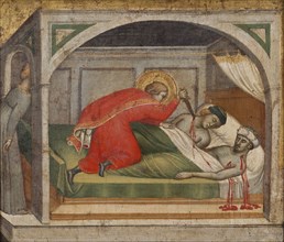 St Julianus Murdering his Parents. Creator: Spinello Aretino.