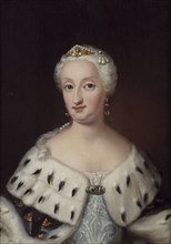 Ulrika Eleonora d.y., 1688-1741, Queen of Sweden, married to King Fredrik I, c1710. Creator: Ulrika Fredrika Pasch.
